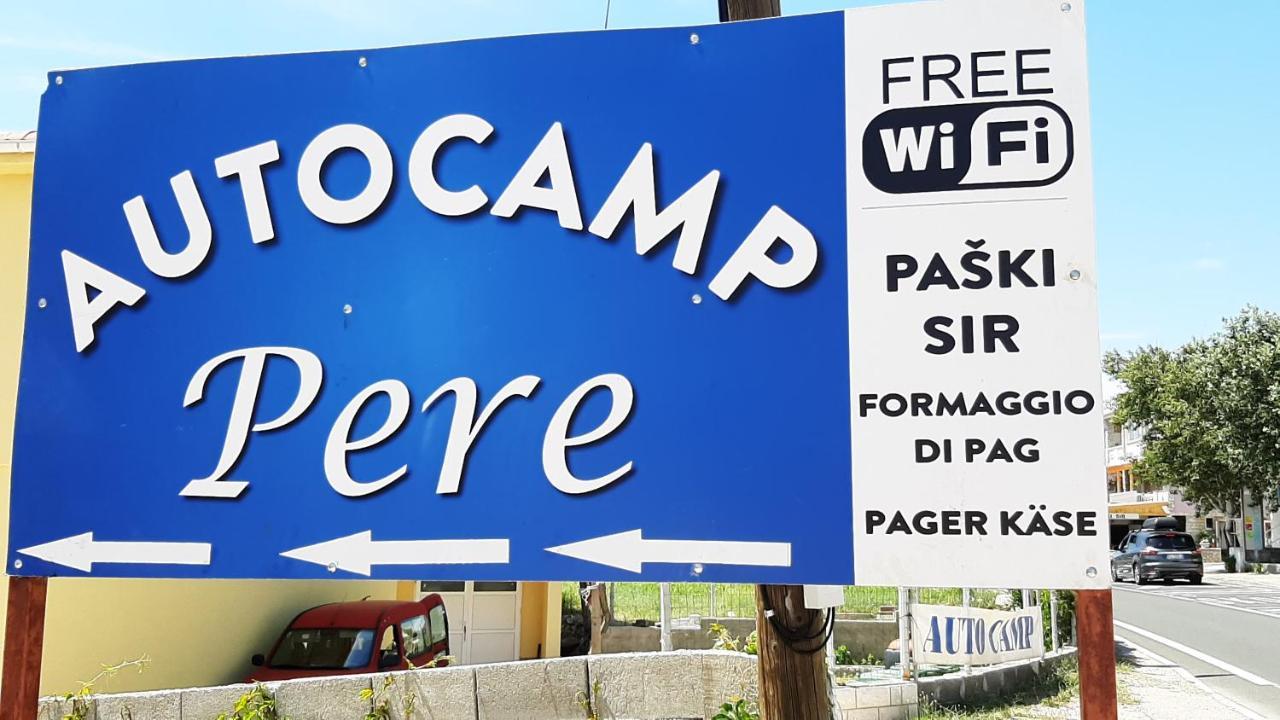 Camp Pere Pag Town Exterior foto